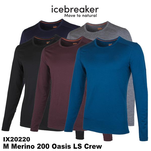 icebreaker（アイスブレーカー） M 200 Oasis LS Crew (200オアシス