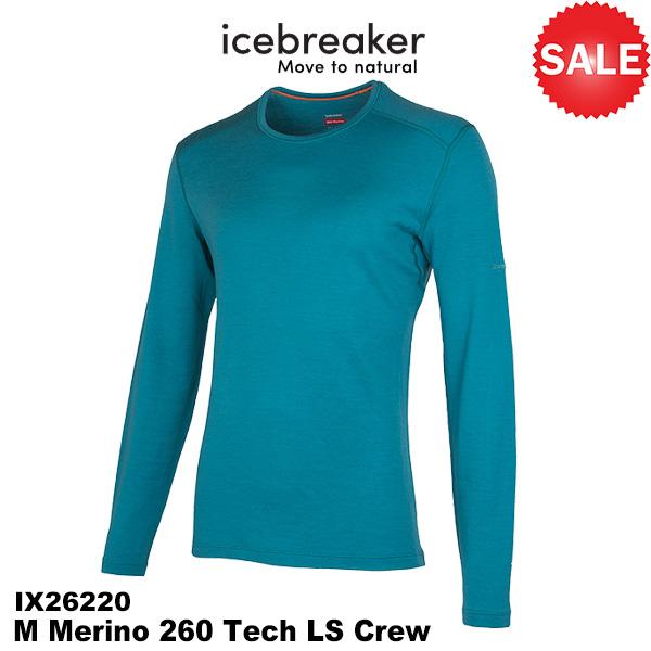 icebreaker（アイスブレーカー） 【30％OFF】 M 260 Tech LS Crew