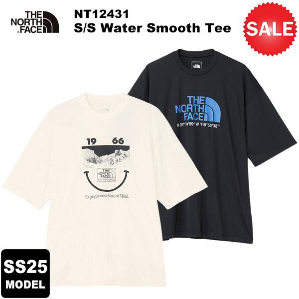 【30%OFF】THE NORTH FACE(ノースフェイス) 【2025春夏モデル】S/S Water Smooth Tee(ショートスリーブウォータースムースティー) NT12431