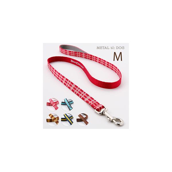 犬 リード ラロック メタルビードッグ カジュアルリード Mサイズ 中型犬用リード メール便のみ送料無料