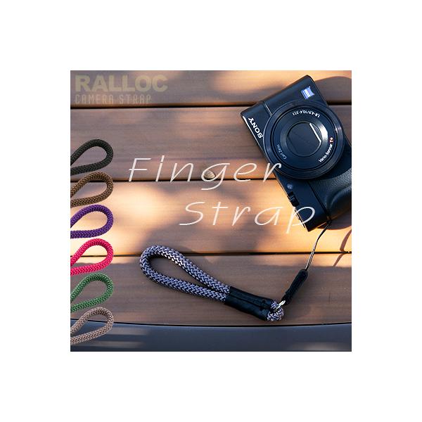 カメラストラップ ラロック RALLOC 組紐タイプ カメラ用フィンガーストラップ 03 おしゃれ かわいい メール便のみ送料無料 ギフト包装可