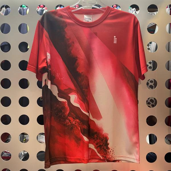 GOSEN（ゴーセン） 【数量限定】昇華 TシャツA JPT39(27)レッド【ゆう