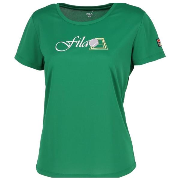 フィラ　テニスウェア　緑色トップス　Lサイズ　新品 楽天市場】fila tシャツ（カラーグリーン）（テニス｜スポーツ ウェア