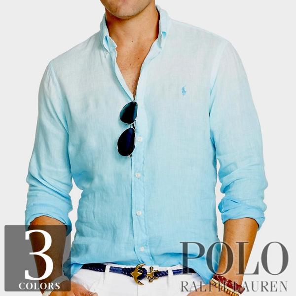 ポロラルフローレン Ombre Linen Shirt ゆったりスタンダード 軽量リネン 二段染め 長袖シャツ Buyee Buyee 日本の通販商品 オークションの代理入札 代理購入
