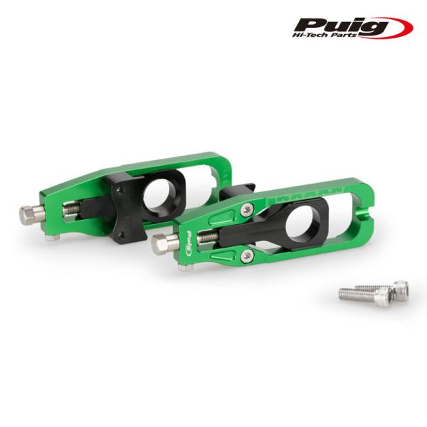 Puig（プーチ） Puig 20689V CHAIN TENSIONER [GREEN] Kawasaki ZX-6R
