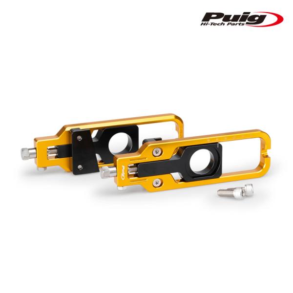  S1000RR チェーン テンショナー CHAIN TENSIONER Puig（プーチ） Puig 21038O CHAIN TENSIONER [GOLD] BMW M1000RR (23