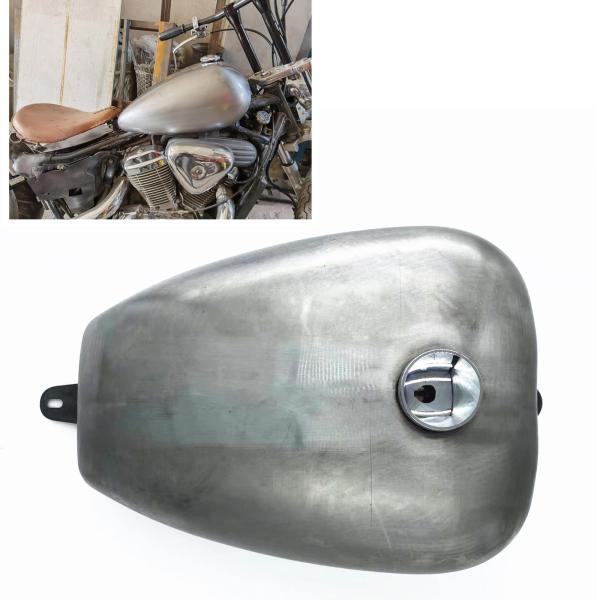 並行輸入品 17 L バイク ガソリン タンク ハンドmade ガソリンoライン