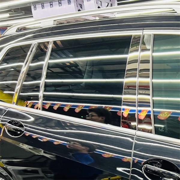 並行輸入品 WELKINRY BMW X7 G07 2019年 2020年 2021年 2022年 2023 ボディ ドア ウィンドウ フレーム センター ミド