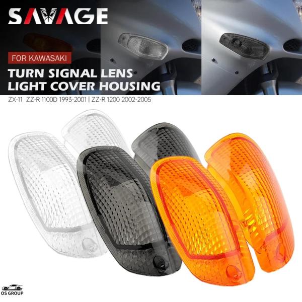 並行輸入品】 フロント ウィンカー レンズ カワサキ ZZR1100 D