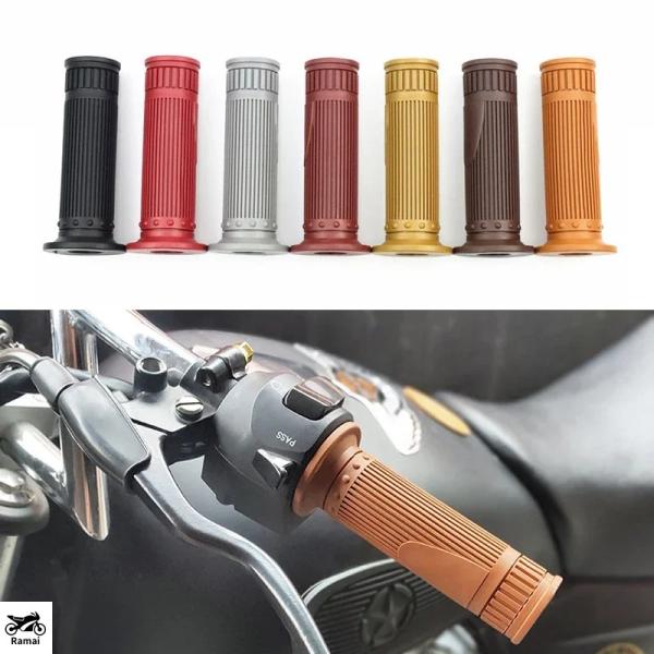 並行輸入品】 レトロ クラシック バイク グリップ 22mm ハンドル