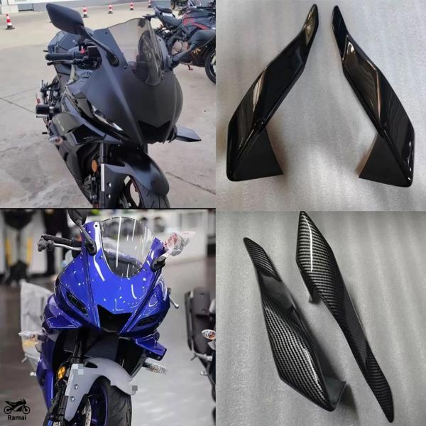 並行輸入品】 ヤマハ YZF R25 R3 2019年 -2024 バイク ミラー ウィング