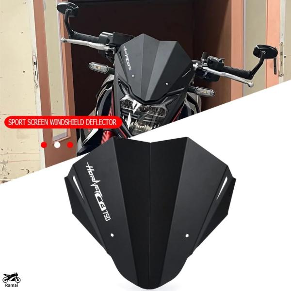 【送料無料】ホンダ CB750 ホーネット風防 ウインドスクリーン ブラック 並行輸入品 2024 2025 ホンダ CB750 ホーネット CB 750 2022年 2023