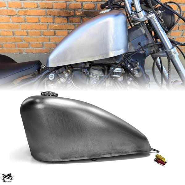 並行輸入品】 10L バイク ハンドmade ガソリン オイル タンク ヤマハ