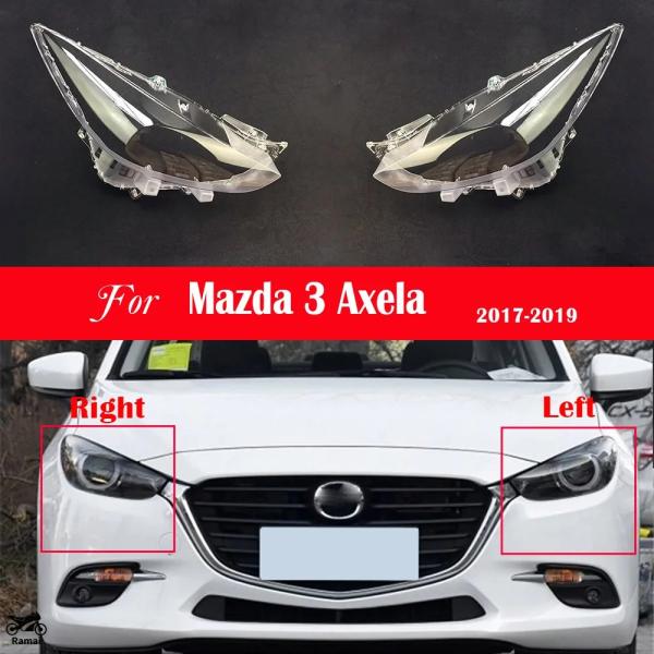 並行輸入品】 ヘッドライト レンズ マツダ 3 アクセラ 2017年 2018年