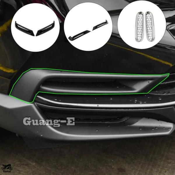 並行輸入品】 フロント フォグ ライト ランプ フレーム カバー メッキ