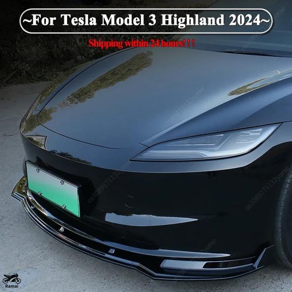 並行輸入品 テスラ モデル 3 ハイランド 2024 フロント バンパー