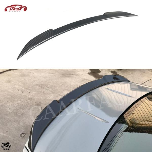 並行輸入品 F82 M4 カーボン リア スポイラー トランク ウィング BMW 4 シリーズ F82 M4 クーペ 2ドア 2014年 - 2017年 CS 