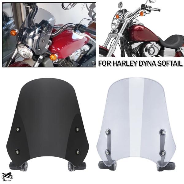 ソフテイル ダイナ ウィンドシールド スクリーン ヘッドライトカウル ハーレー 並行輸入品】 クラブスタイルヘッドライトカウルフェアリングウィンド