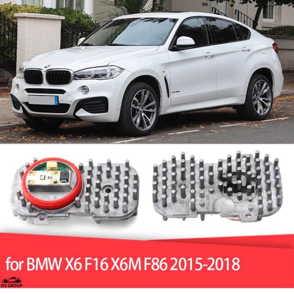 並行輸入品 イカリング LED ヘッドライト Ballast Module BMW X6 F16 X6M F86 2015年 2016年 2017年 2018年