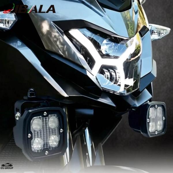 並行輸入品 2025年 ライト ブラケット カワサキ Versys-X 300 VERSYS-X 300 2017年-2024年 ライト マウント フォグ ライト ブラケット カスタム パーツ