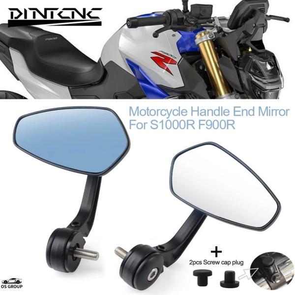 並行輸入品 ハンドル バー エンド ミラー BMW F900R S1000R R1250 R/RS/RT R1200R C400X C400GT 調整可 バイク リア サイド リア ミラー カスタム パーツ