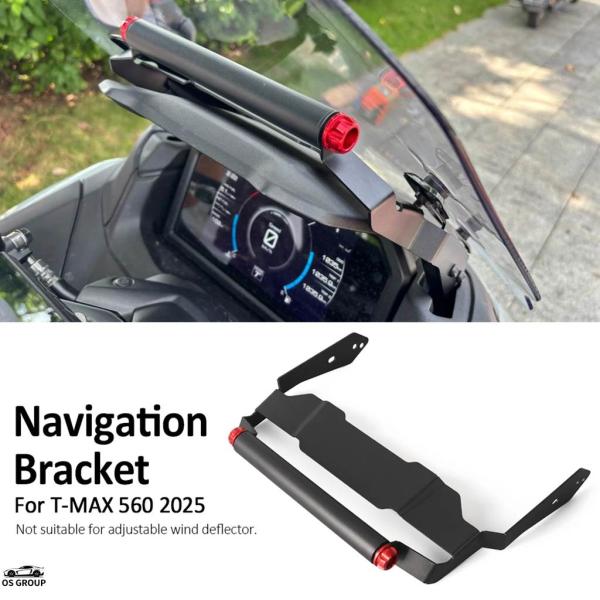 並行輸入品 バイク Navigation ブラケット GPS マウント Device キャリー スマホ Adapt ホルダー ヤマハ T-MAX560 T-MAX ティーマックス T MAX 560 ティーマッ