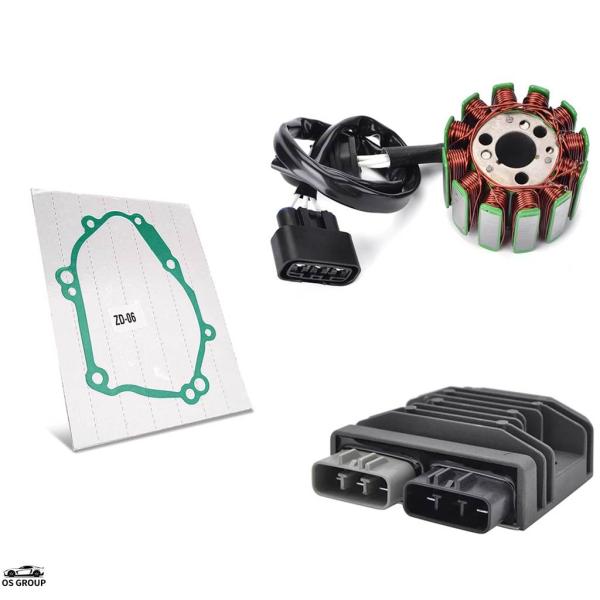 並行輸入品 整流器 レギュレータ Stator Cオイル ガスケット キット ヤマハ YZF R1 Rエース FZ1 FZ1-N FZ8 FZ8-N フェザー Naked FZ1-S フェザー S-タイプ カス