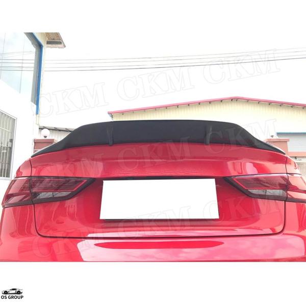 並行輸入品 カーボン リア スポイラー アウディ A3 S3 セダン 4 ドア 2013年-2018年 リア トランク ウィング キットs アクセサリー カスタ