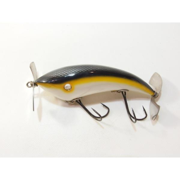 メーカー不明 ダブルスイッシャー ハンドメイドトップウォータールアー