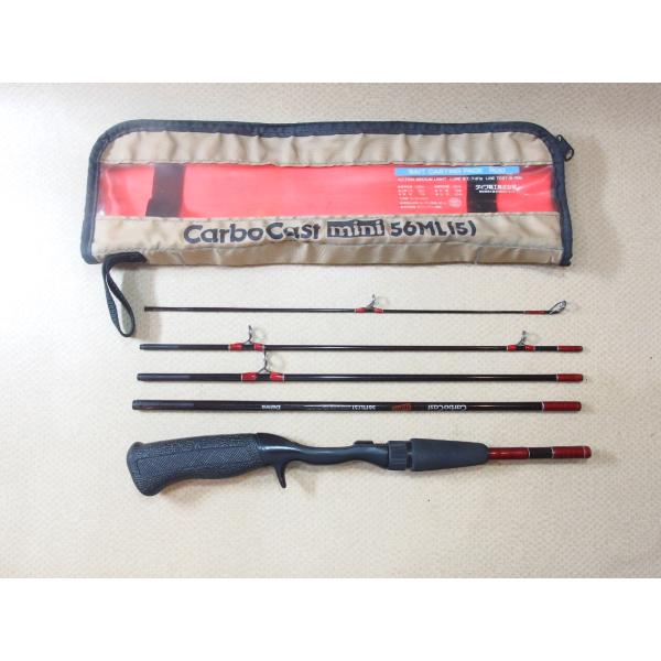 Daiwa ダイワ CarboCast mini 56ML(5) 釣り ダイワ カーボキャスト ミニ 56ML(5) Daiwa 5ピース モバイルロッド