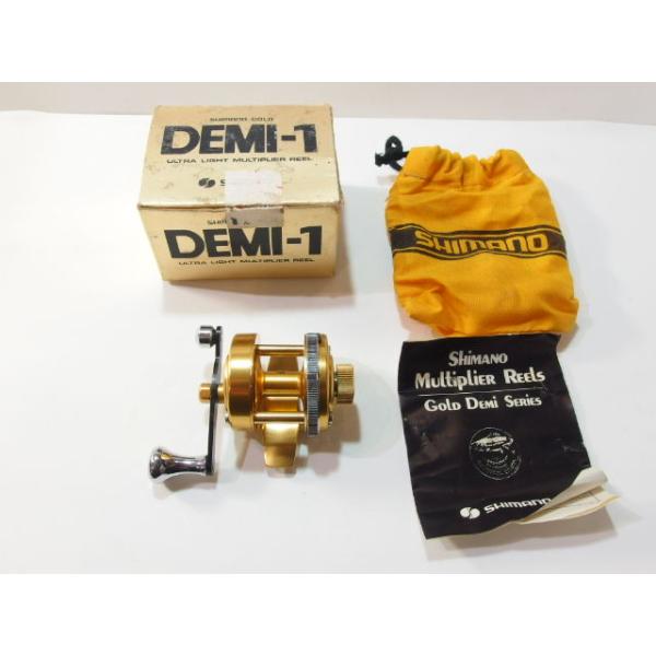 シマノ ゴールド デミ 1 SHIMANO GOLD DEMI-1 右巻き オールドリール