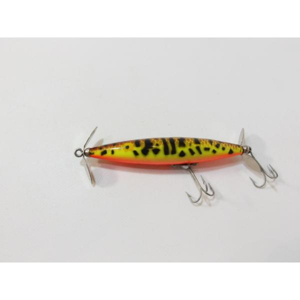 オールド　ヘドン　ダイイングフラッター　BB 縦割れ ヘドン ダイイングフラッター Heddon DYING FLUTTER 胴割れ BRS