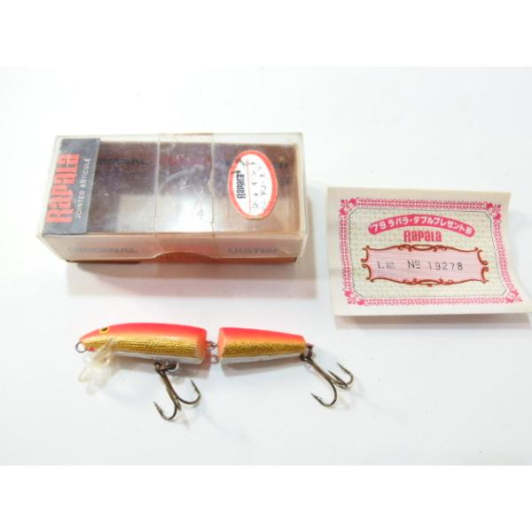 ラパラ フローティング ジョイント J-7 口紅 腹巻 Rapala ミノー