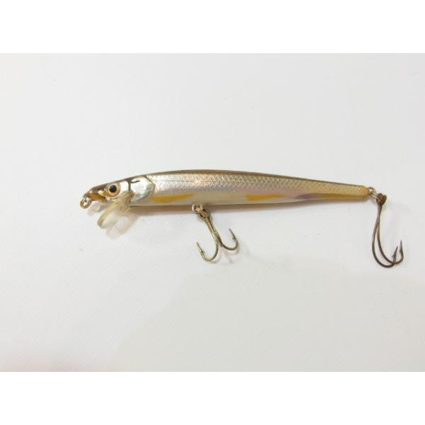 ウッドベイト 10cm ミノー ワカサギ エンドウルアー ホイル貼り