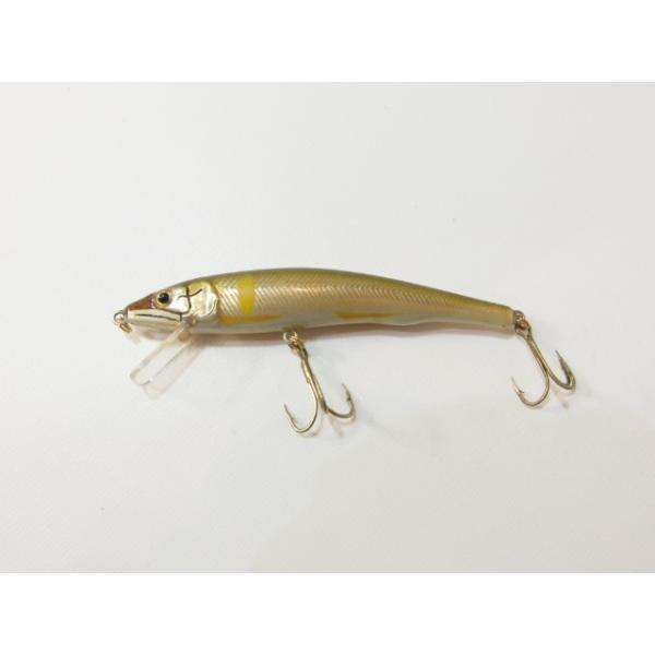 ハンドメイドミノー　ウッドベイトWOOD BAIT ウッドベイト 10cm アユ WOOD BAIT 刻印なし エンドウルアー ホイル