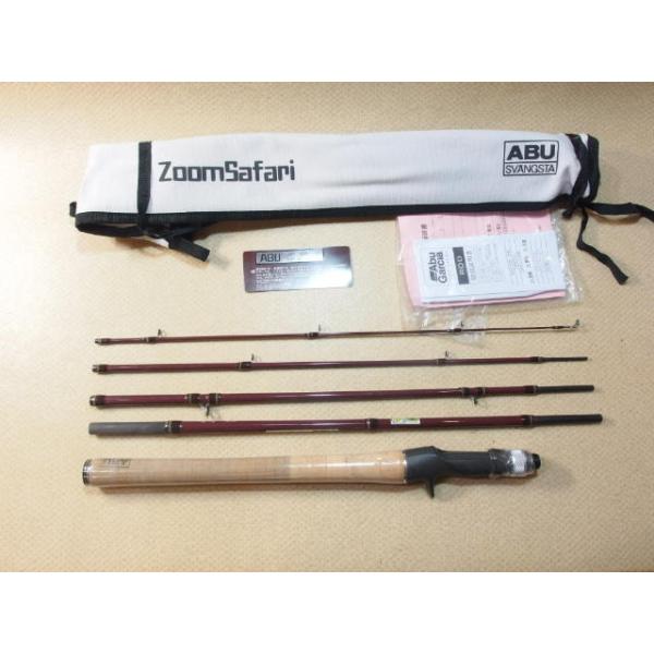 ABUズームサファリ ZMSC-665M ベイトロッド未使用品 アブ ズーム サファリ ZMSC-665M ABU Zoom Safari 5ピース モバイル
