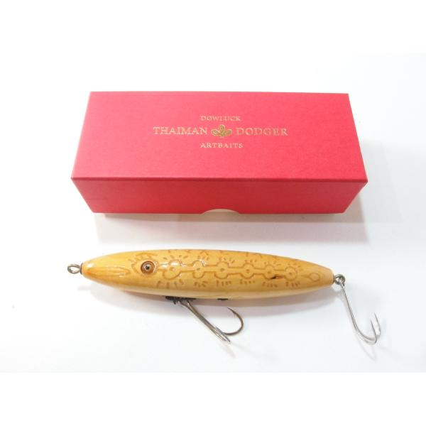 道楽 タイマンドジョウ DOWLUCK ハンドメイド トップウォータールアー (775-342