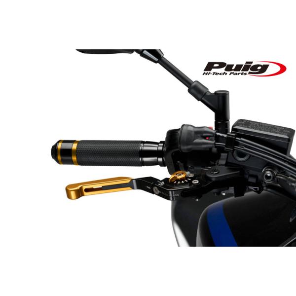 Puig(プーチ) 14ONR EXTENDABLE FOLDABLE BRAKE LEVER 3.0 GOLD/RED
