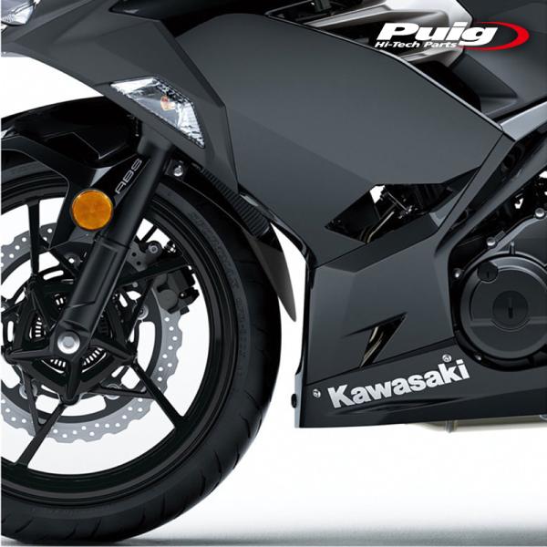 Puig 1940N EXTEND FENDER FRONT KAKAWASAKI NINJA 400 (18-20/23-24) NINJA 500 (24-26) Z400 (19-20/23-24) プーチ エクステンドフェンダー