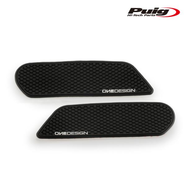 Puig 20078N SIDE TANK PADS [BLACK] KAWASAKI NINJA H2 SX (18-22) プーチ サイドタンクパッド