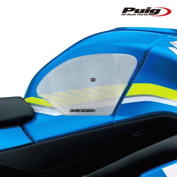 Puig（プーチ） Puig 20084W SPECIFIC SIDE TANK PADS [CLEAR] SUZUKI