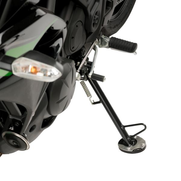 Puig 20196N KICKSTAND EXTENSION WITH STANDARD SUSPENSION Kawasaki VERSYS 650 (15-26) プーチ キックスタンドエクステンション