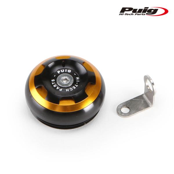 Puig 20345O  OIL CAP TRACK  M34×P1.5 [GOLD]  オイルキャップ トラック