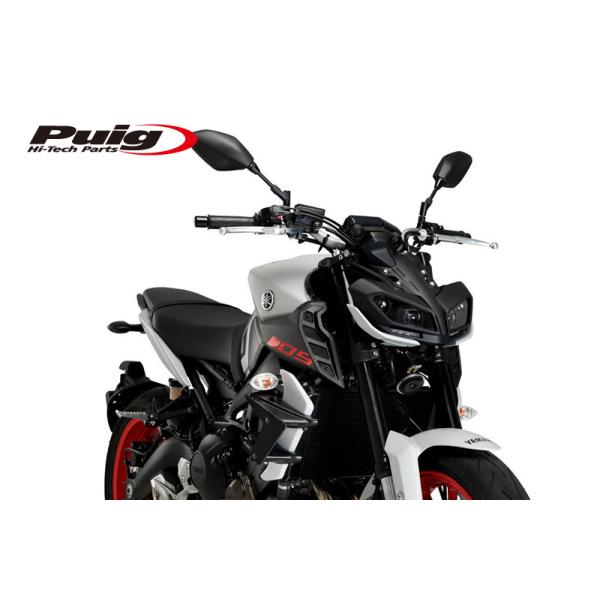 Puig（プーチ） Puig 20380N SIDE SPOILER WINGLET [BLACK] MT-09 (17
