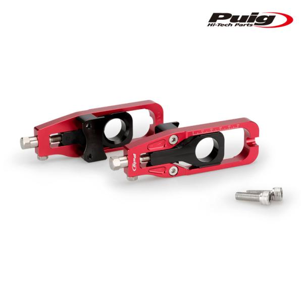 Puig（プーチ） Puig 20689R CHAIN TENSIONER [RED] Kawasaki ZX-6R