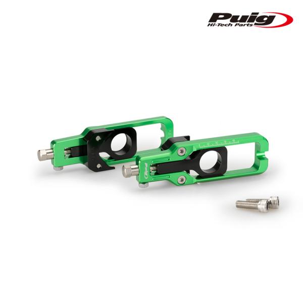 Puig（プーチ） Puig 20690V CHAIN TENSIONER [GREEN] KAWASAKI ZX-10R