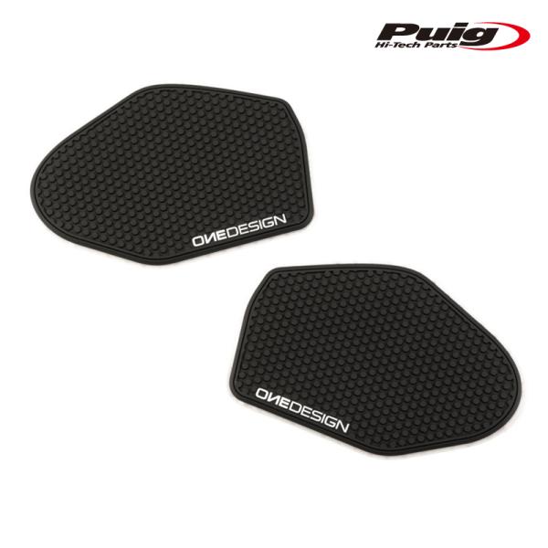 Puig 20738N SIDE TANK PADS [BLACK] KAWASAKI NINJA 650 (17-23) Z650 (17-23) プーチ サイド タンクパッド