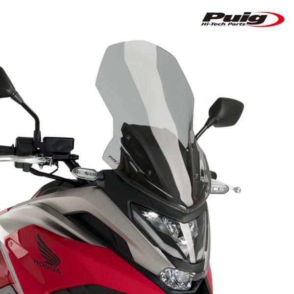 Puigプーチ ツーリングスクリーン スモーク NC750X/NC700X Puig プーチ スクリーンツーリング/バイザー付 スモーク NC750X