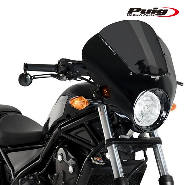 Puig（プーチ） Puig 21100F SEMIFARINGS DARK NIGHT [DARK SMOKE] CMX