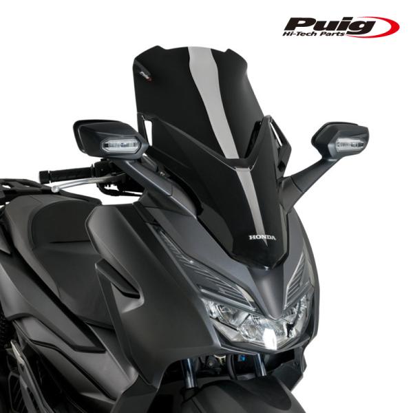 Puig 21319N WINDSHIELD V-TECH LINE SPORT [BLACK] HONDA FORZA 125(18-20) FORZA 300(18-20) プーチ スポーツスクリーン